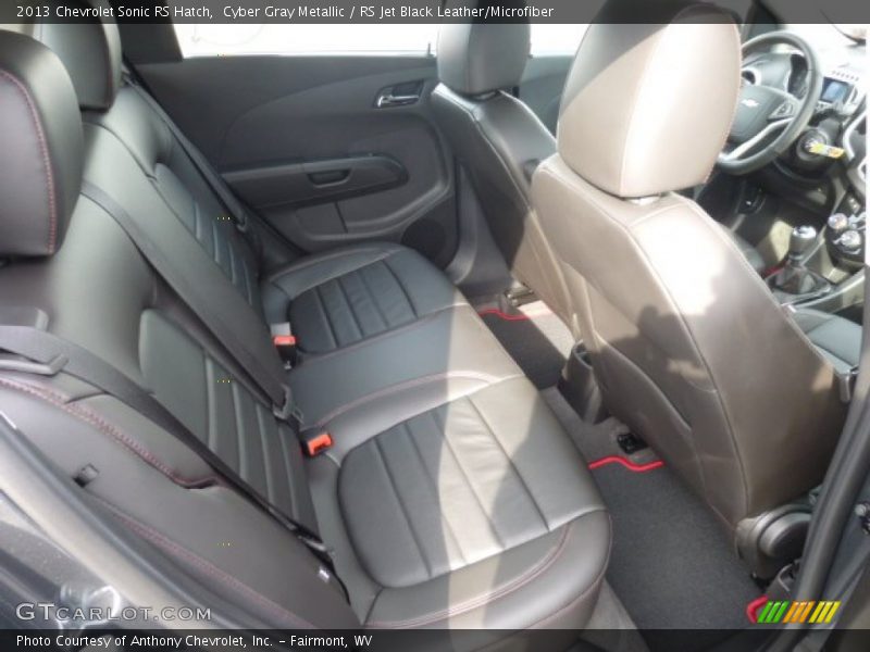 Rear Seat of 2013 Sonic RS Hatch
