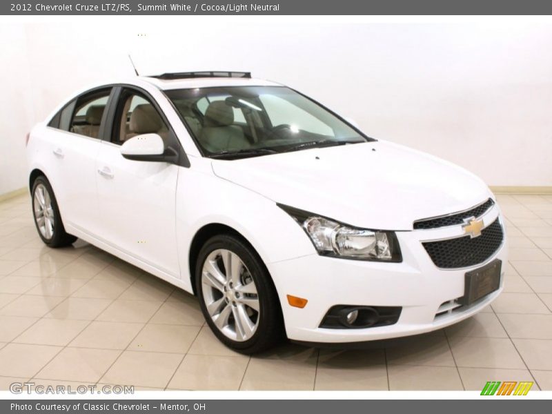 Front 3/4 View of 2012 Cruze LTZ/RS