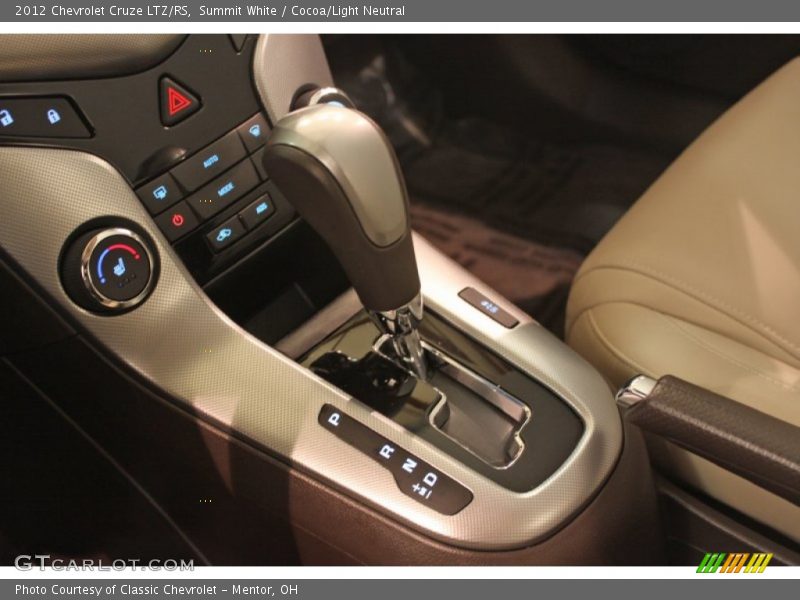  2012 Cruze LTZ/RS 6 Speed Automatic Shifter