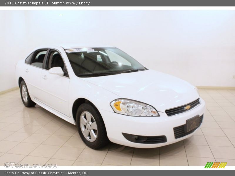 Summit White / Ebony 2011 Chevrolet Impala LT