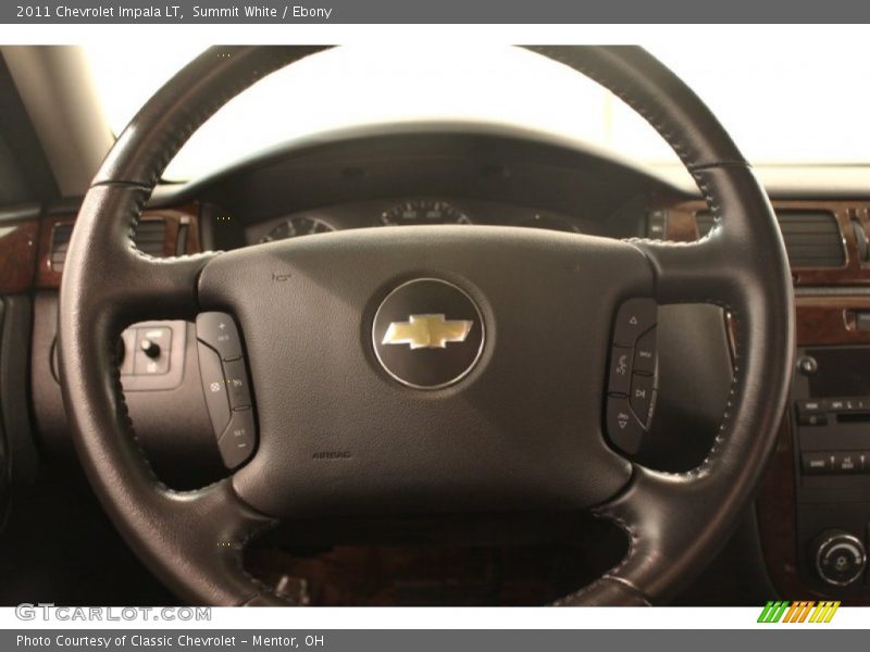 Summit White / Ebony 2011 Chevrolet Impala LT