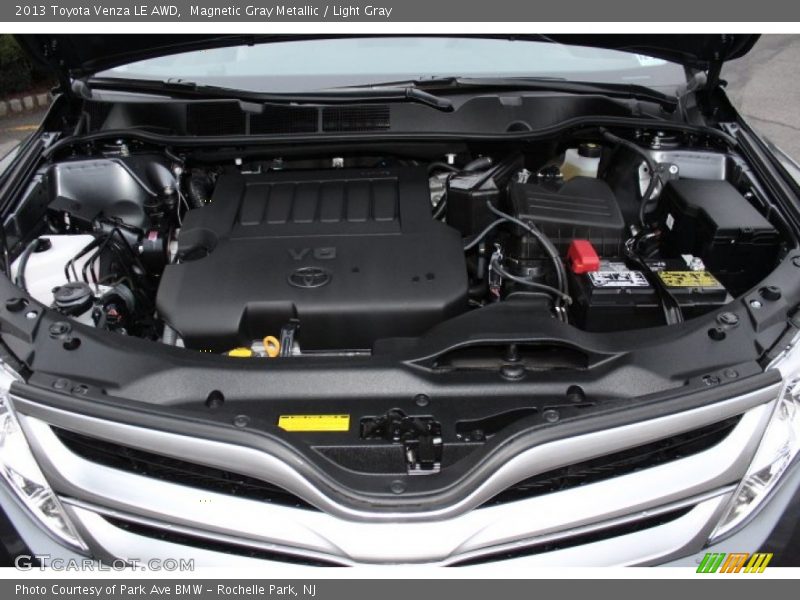 Magnetic Gray Metallic / Light Gray 2013 Toyota Venza LE AWD
