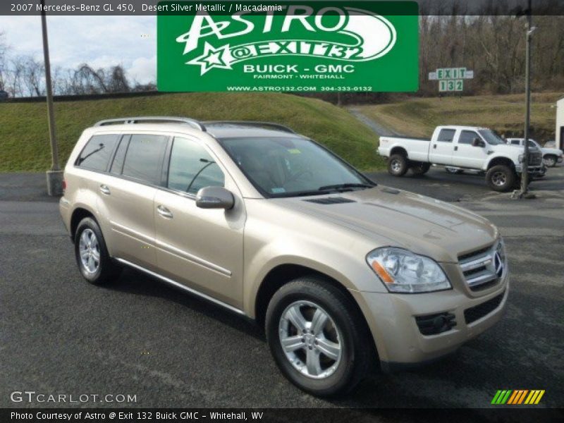 Desert Silver Metallic / Macadamia 2007 Mercedes-Benz GL 450