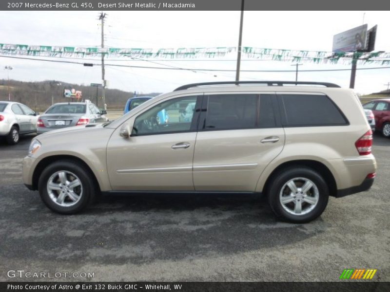 Desert Silver Metallic / Macadamia 2007 Mercedes-Benz GL 450