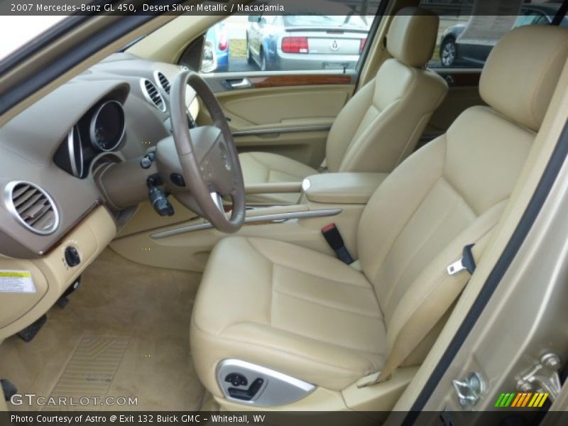Desert Silver Metallic / Macadamia 2007 Mercedes-Benz GL 450