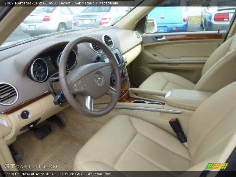 Desert Silver Metallic / Macadamia 2007 Mercedes-Benz GL 450