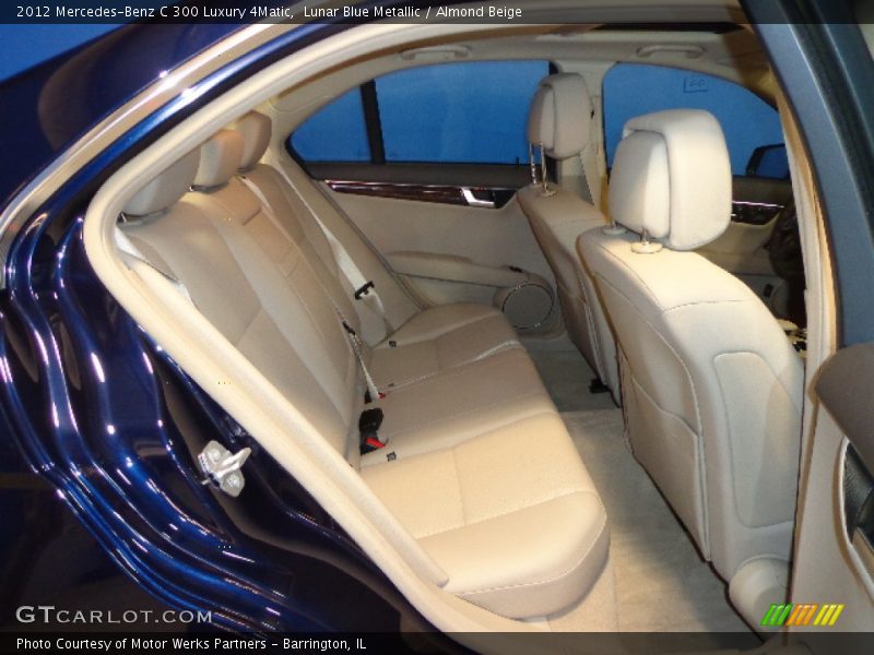 Lunar Blue Metallic / Almond Beige 2012 Mercedes-Benz C 300 Luxury 4Matic