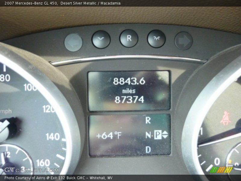 Desert Silver Metallic / Macadamia 2007 Mercedes-Benz GL 450