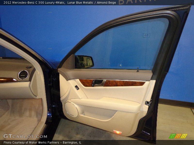 Lunar Blue Metallic / Almond Beige 2012 Mercedes-Benz C 300 Luxury 4Matic