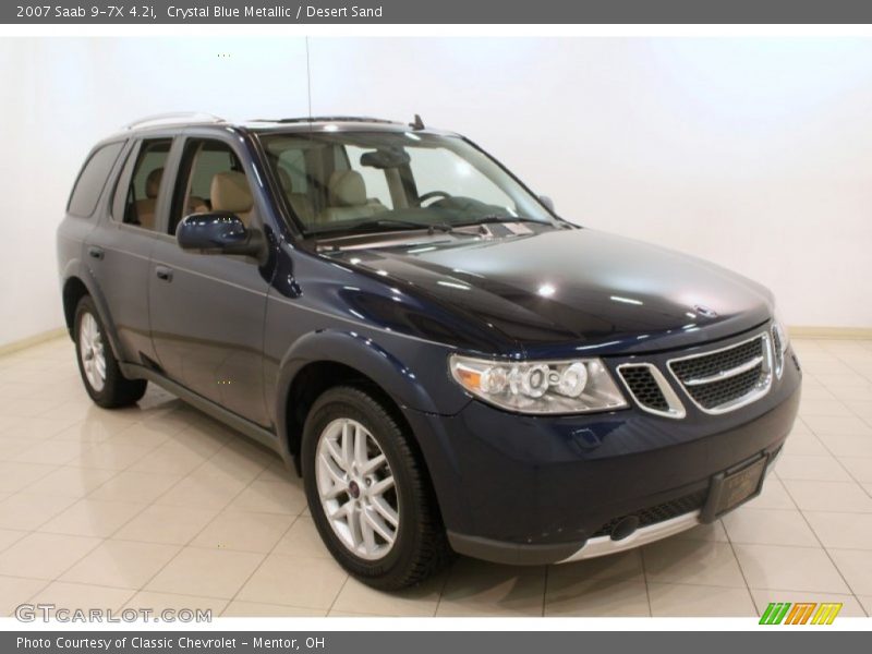 Crystal Blue Metallic / Desert Sand 2007 Saab 9-7X 4.2i