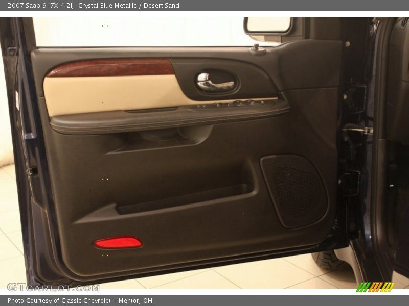 Crystal Blue Metallic / Desert Sand 2007 Saab 9-7X 4.2i