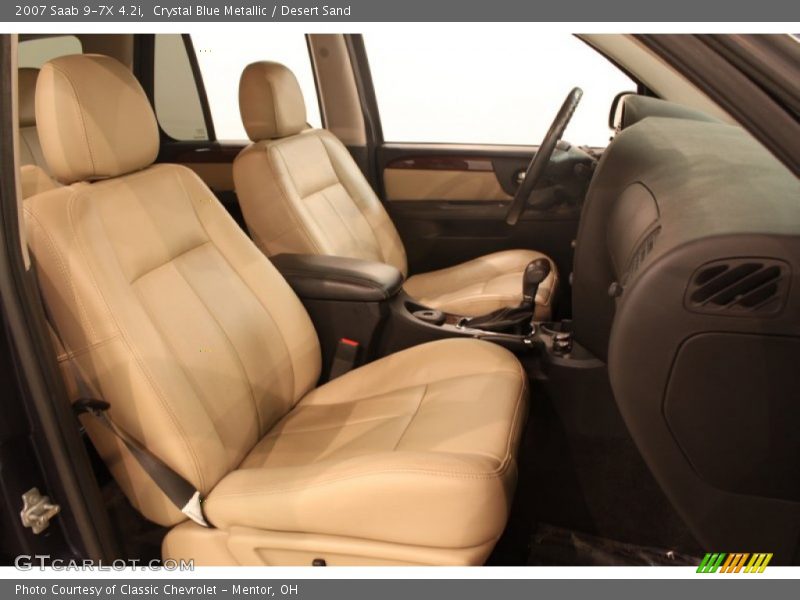 Crystal Blue Metallic / Desert Sand 2007 Saab 9-7X 4.2i