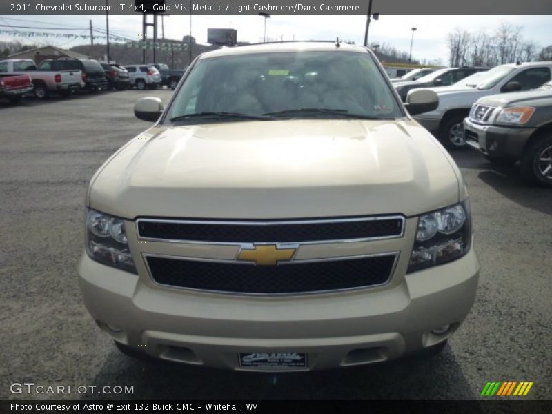 Gold Mist Metallic / Light Cashmere/Dark Cashmere 2011 Chevrolet Suburban LT 4x4