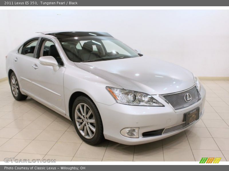 Tungsten Pearl / Black 2011 Lexus ES 350