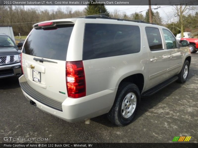 Gold Mist Metallic / Light Cashmere/Dark Cashmere 2011 Chevrolet Suburban LT 4x4