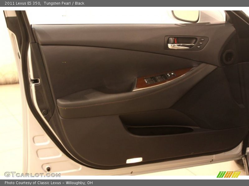 Tungsten Pearl / Black 2011 Lexus ES 350