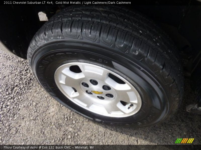 Gold Mist Metallic / Light Cashmere/Dark Cashmere 2011 Chevrolet Suburban LT 4x4