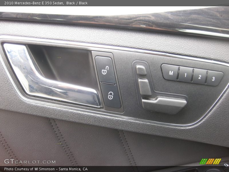 Black / Black 2010 Mercedes-Benz E 350 Sedan