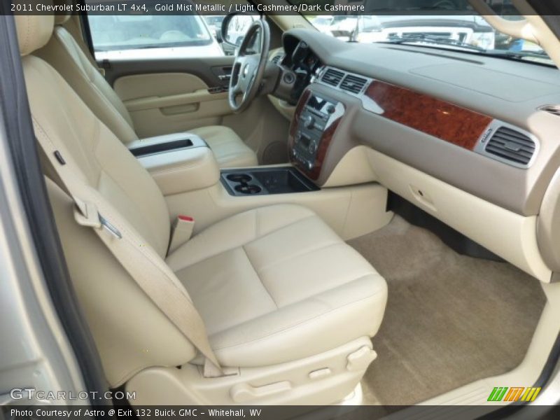 Gold Mist Metallic / Light Cashmere/Dark Cashmere 2011 Chevrolet Suburban LT 4x4