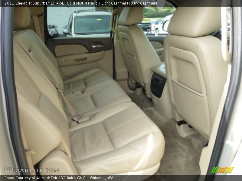 Rear Seat of 2011 Suburban LT 4x4
