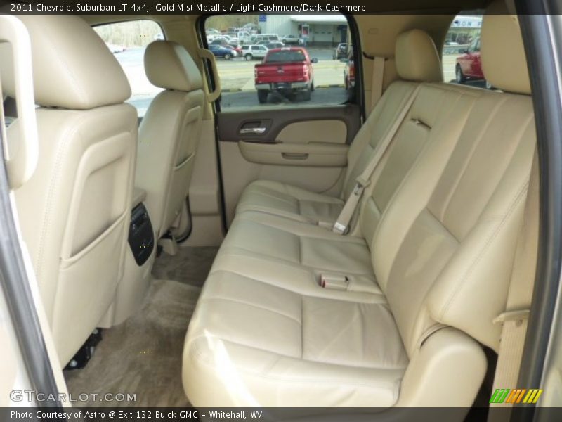 Rear Seat of 2011 Suburban LT 4x4