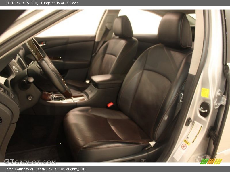 Tungsten Pearl / Black 2011 Lexus ES 350