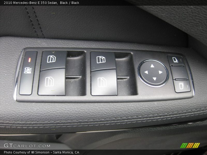 Black / Black 2010 Mercedes-Benz E 350 Sedan