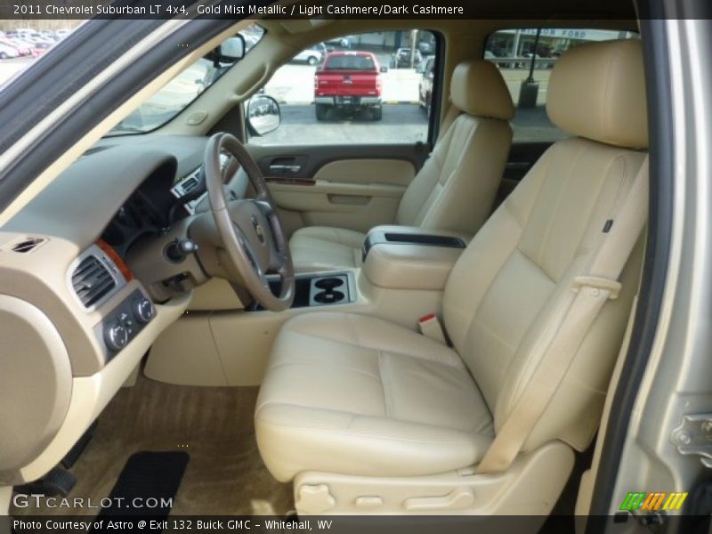 Front Seat of 2011 Suburban LT 4x4
