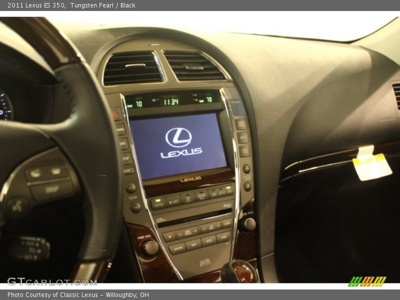 Tungsten Pearl / Black 2011 Lexus ES 350