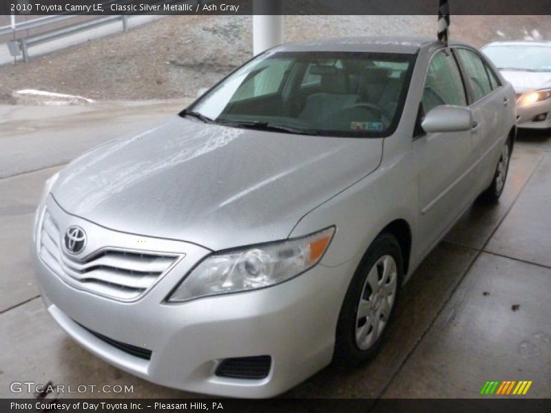 Classic Silver Metallic / Ash Gray 2010 Toyota Camry LE