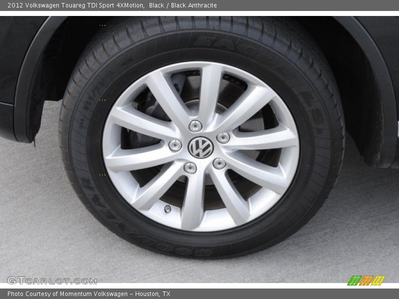 Black / Black Anthracite 2012 Volkswagen Touareg TDI Sport 4XMotion