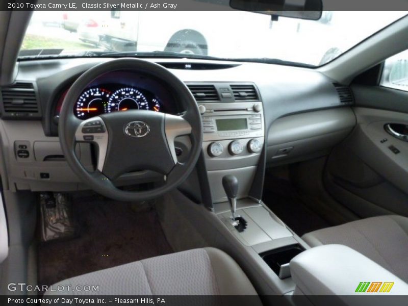 Classic Silver Metallic / Ash Gray 2010 Toyota Camry LE