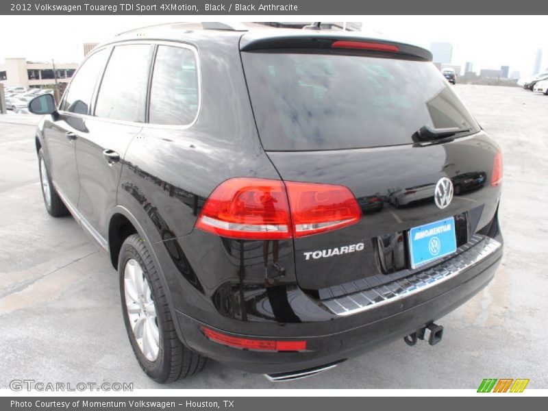 Black / Black Anthracite 2012 Volkswagen Touareg TDI Sport 4XMotion