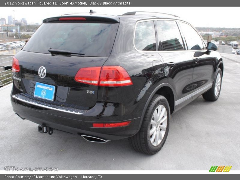 Black / Black Anthracite 2012 Volkswagen Touareg TDI Sport 4XMotion