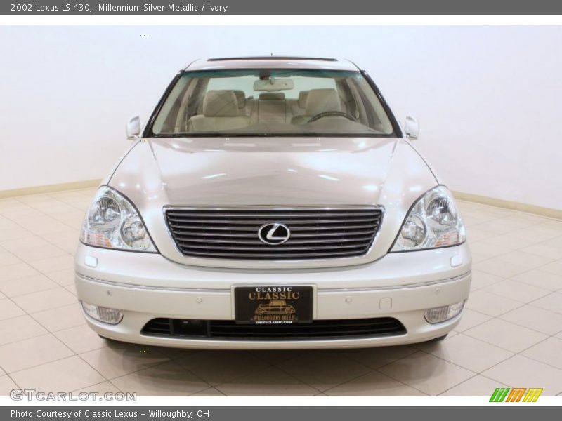 Millennium Silver Metallic / Ivory 2002 Lexus LS 430