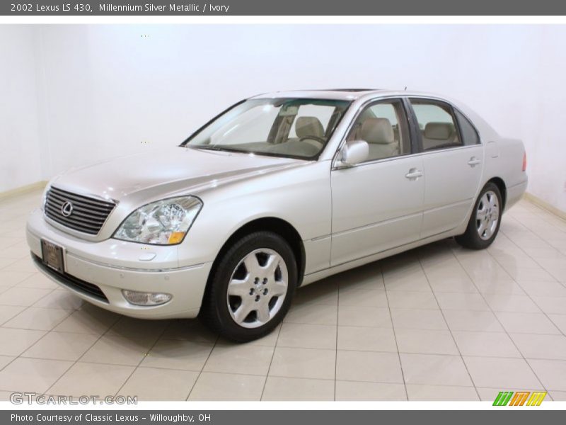 Millennium Silver Metallic / Ivory 2002 Lexus LS 430