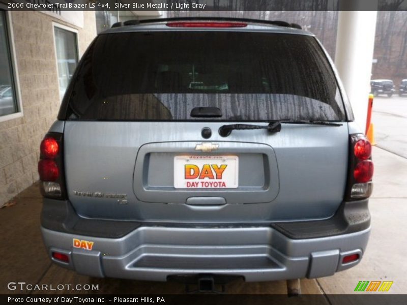 Silver Blue Metallic / Light Gray 2006 Chevrolet TrailBlazer LS 4x4