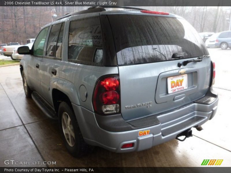 Silver Blue Metallic / Light Gray 2006 Chevrolet TrailBlazer LS 4x4