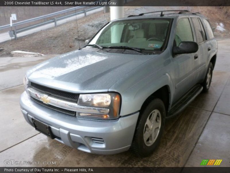 Silver Blue Metallic / Light Gray 2006 Chevrolet TrailBlazer LS 4x4