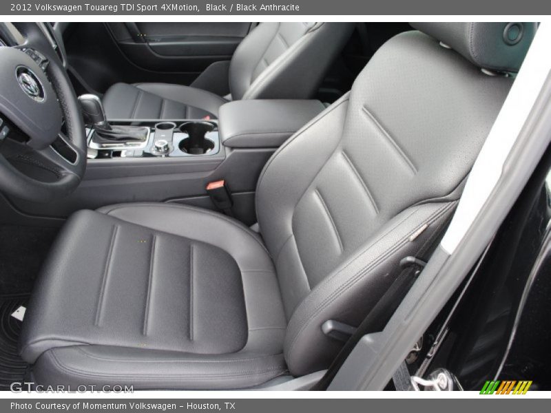 Black / Black Anthracite 2012 Volkswagen Touareg TDI Sport 4XMotion