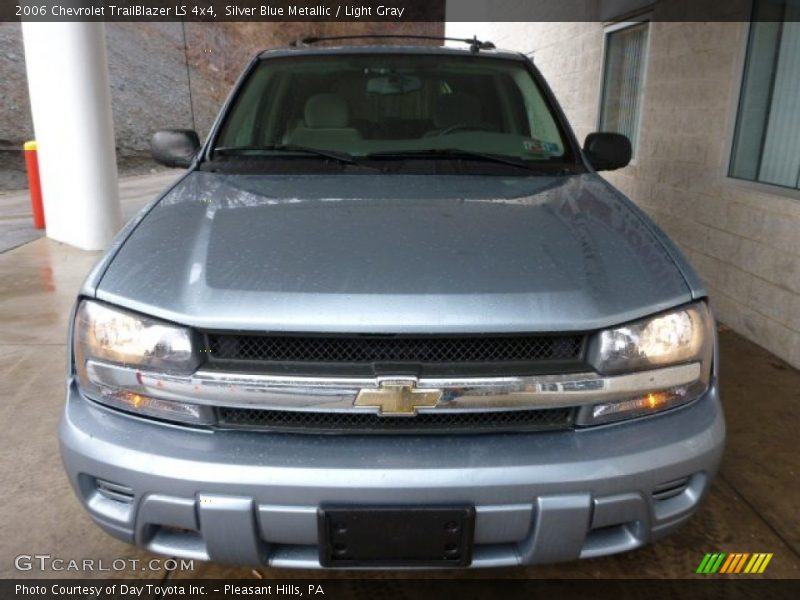 Silver Blue Metallic / Light Gray 2006 Chevrolet TrailBlazer LS 4x4