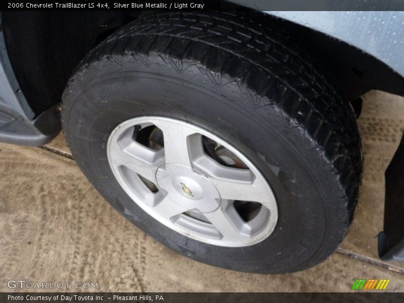 Silver Blue Metallic / Light Gray 2006 Chevrolet TrailBlazer LS 4x4