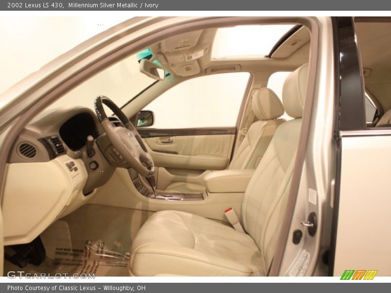 Millennium Silver Metallic / Ivory 2002 Lexus LS 430