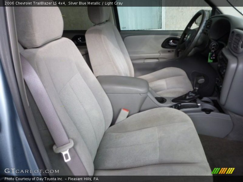 Silver Blue Metallic / Light Gray 2006 Chevrolet TrailBlazer LS 4x4