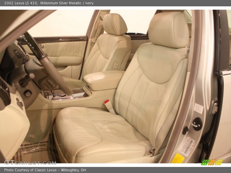 Millennium Silver Metallic / Ivory 2002 Lexus LS 430
