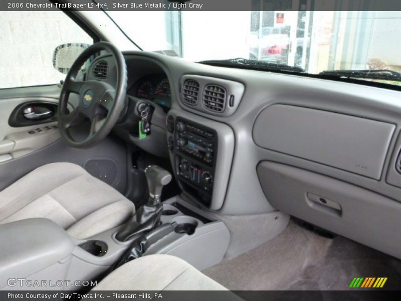 Silver Blue Metallic / Light Gray 2006 Chevrolet TrailBlazer LS 4x4
