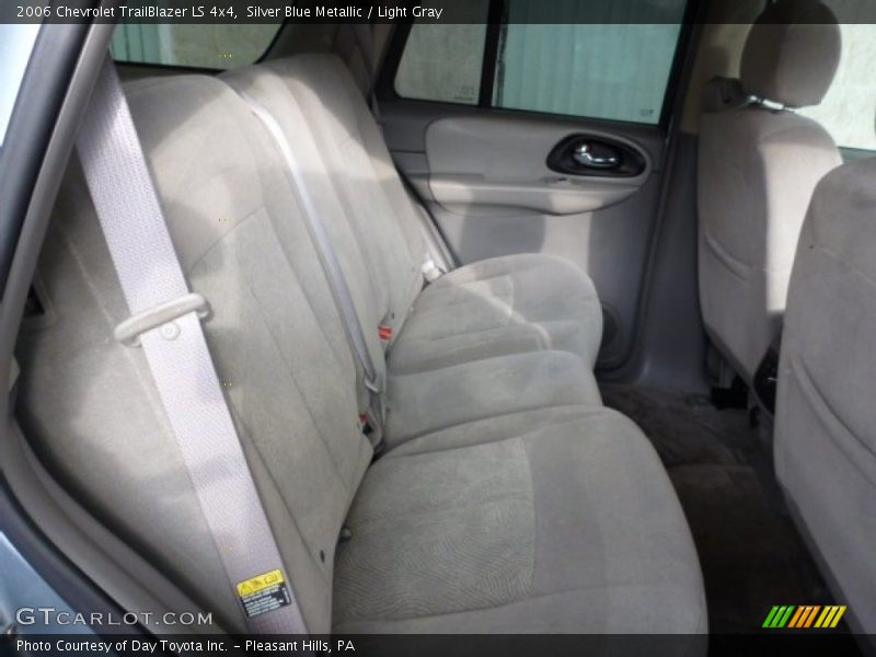 Silver Blue Metallic / Light Gray 2006 Chevrolet TrailBlazer LS 4x4