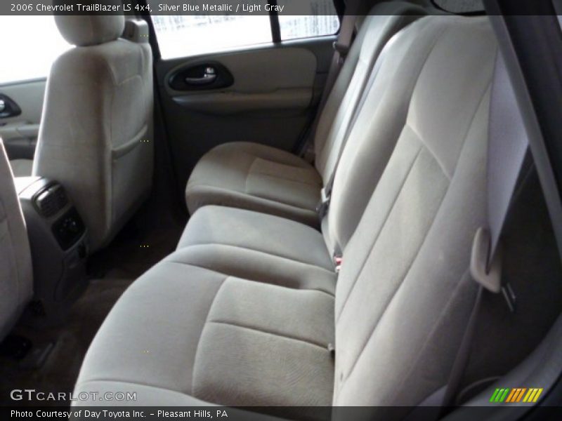 Silver Blue Metallic / Light Gray 2006 Chevrolet TrailBlazer LS 4x4