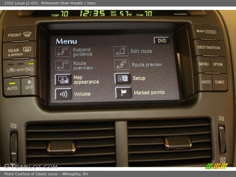 Millennium Silver Metallic / Ivory 2002 Lexus LS 430