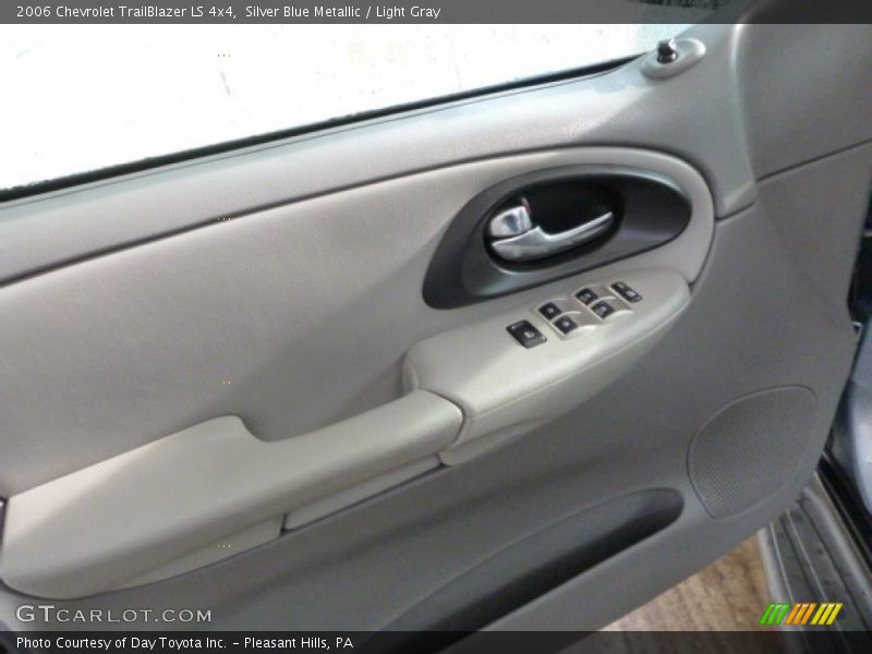 Silver Blue Metallic / Light Gray 2006 Chevrolet TrailBlazer LS 4x4
